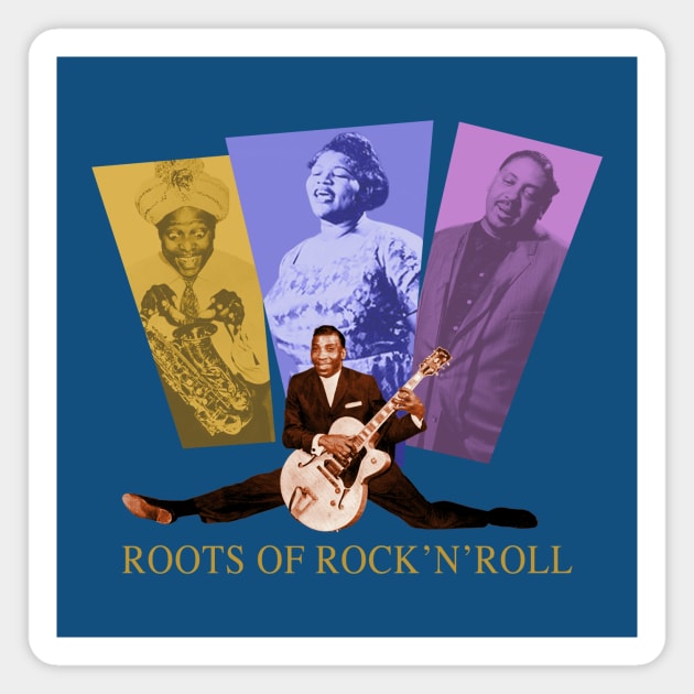 Roots Of Rock & Roll Magnet by PLAYDIGITAL2020